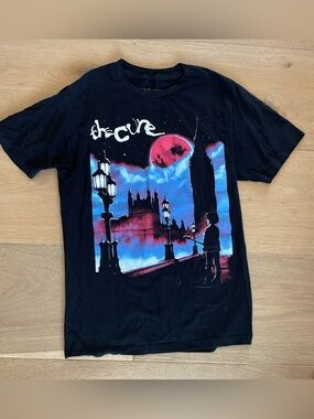 The Cure Graphic Band Tee official branded merch